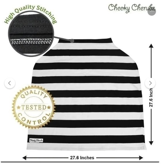 Cheeky Cherubz Multi-Use Nursing Cover and Carseat Cover - Picture 3 of 5
